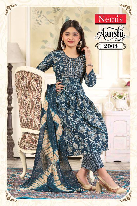 Nemis aanshi vol 2 Kurti wholesale online